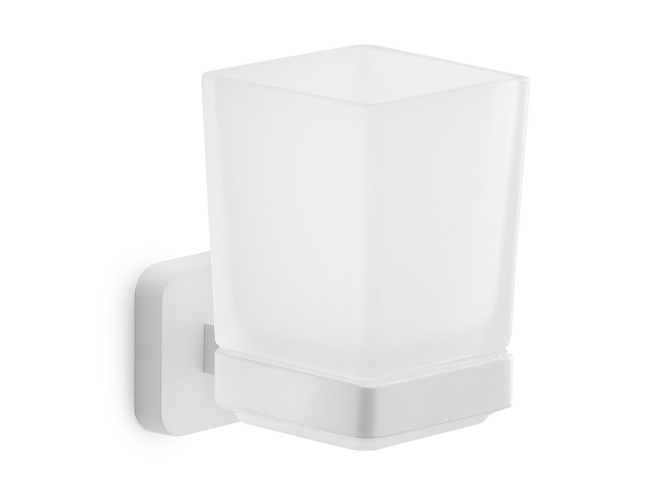 Матовый стеклянный настенный держатель зубной щетки GEDY Тонга ARCH-00064178