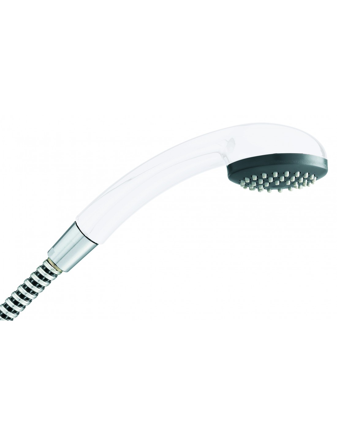 906300 001 00  Лейка для душа Cobra, 1 душевая лейка, Ø 65 мм, шипы против известкового налета, белые Valentin Белый 