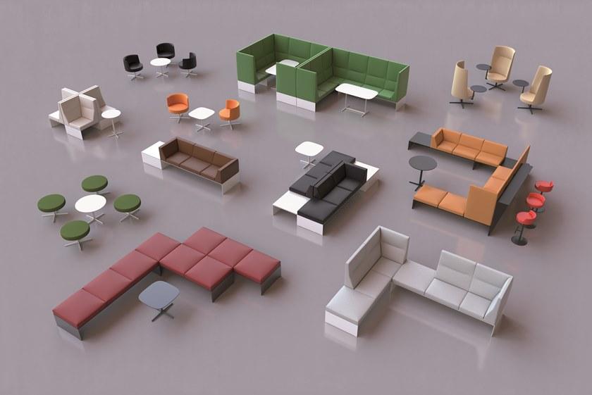 Brunner Акустическая мультимедийная офисная будка из ткани Banc Bc-2100, bc-3100, bc-3200 - Вид №4