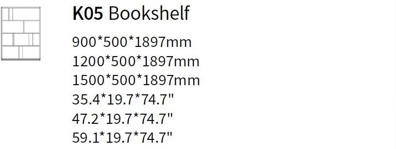 HC28 Cosmo Открытый книжный шкаф Teatro K05 - Вид №1