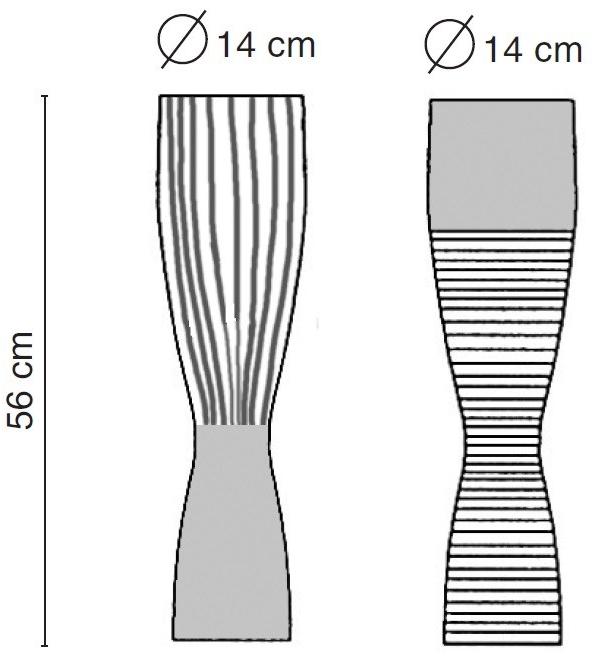 Fos Ceramiche Фарфоровая ваза Antithesis oro e platino Pf-2001 - Вид №2