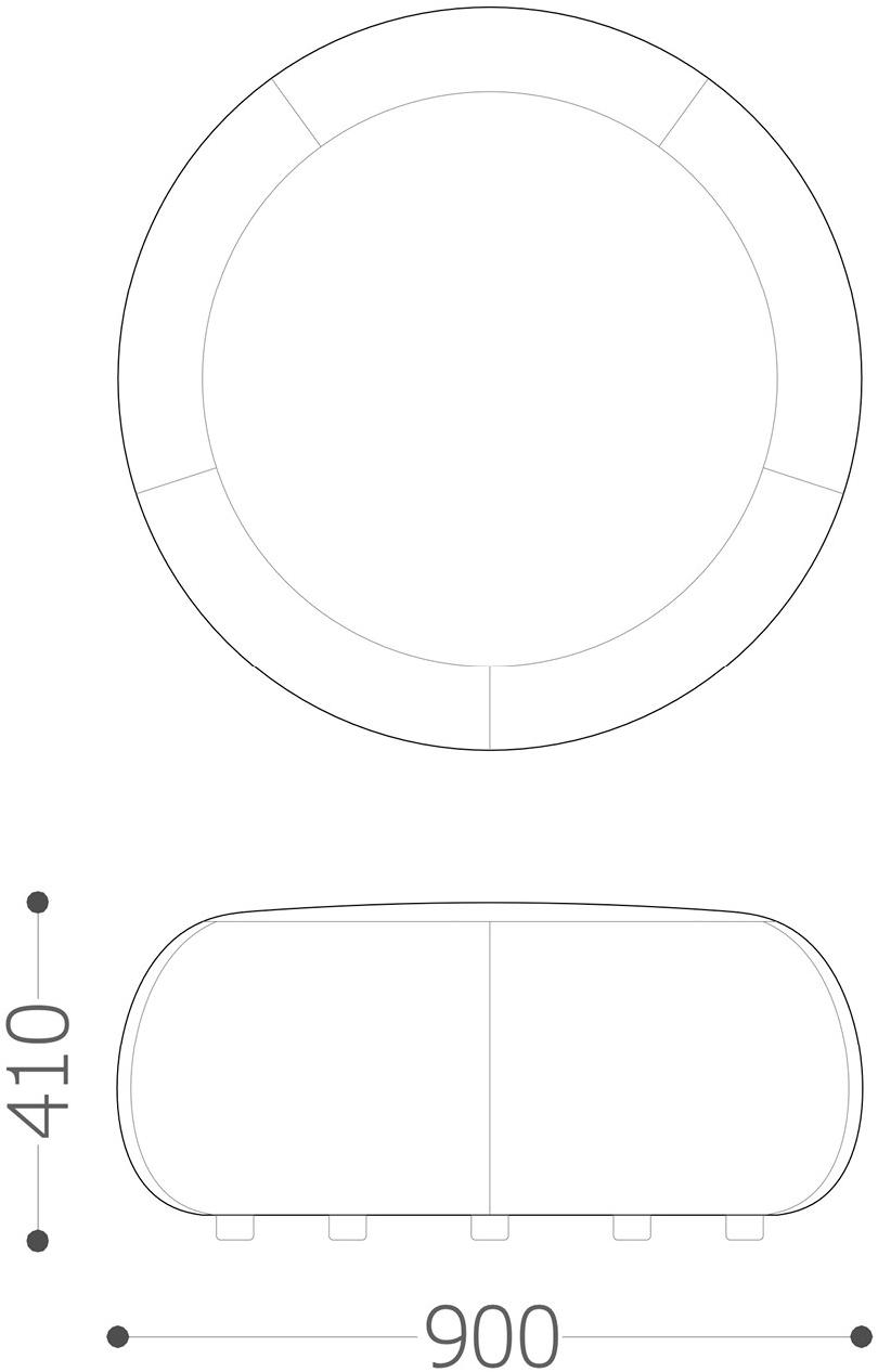 VAGHI Пуф с мягкой подкладкой Alias Pm06f/pm09f/pm12f - Вид №6