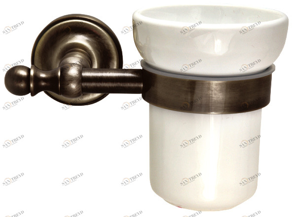 Стакан для щеток MIGLIORE Mirella ML.MRL-M060BT - тосканская бронза ML.MRL-M060.BT