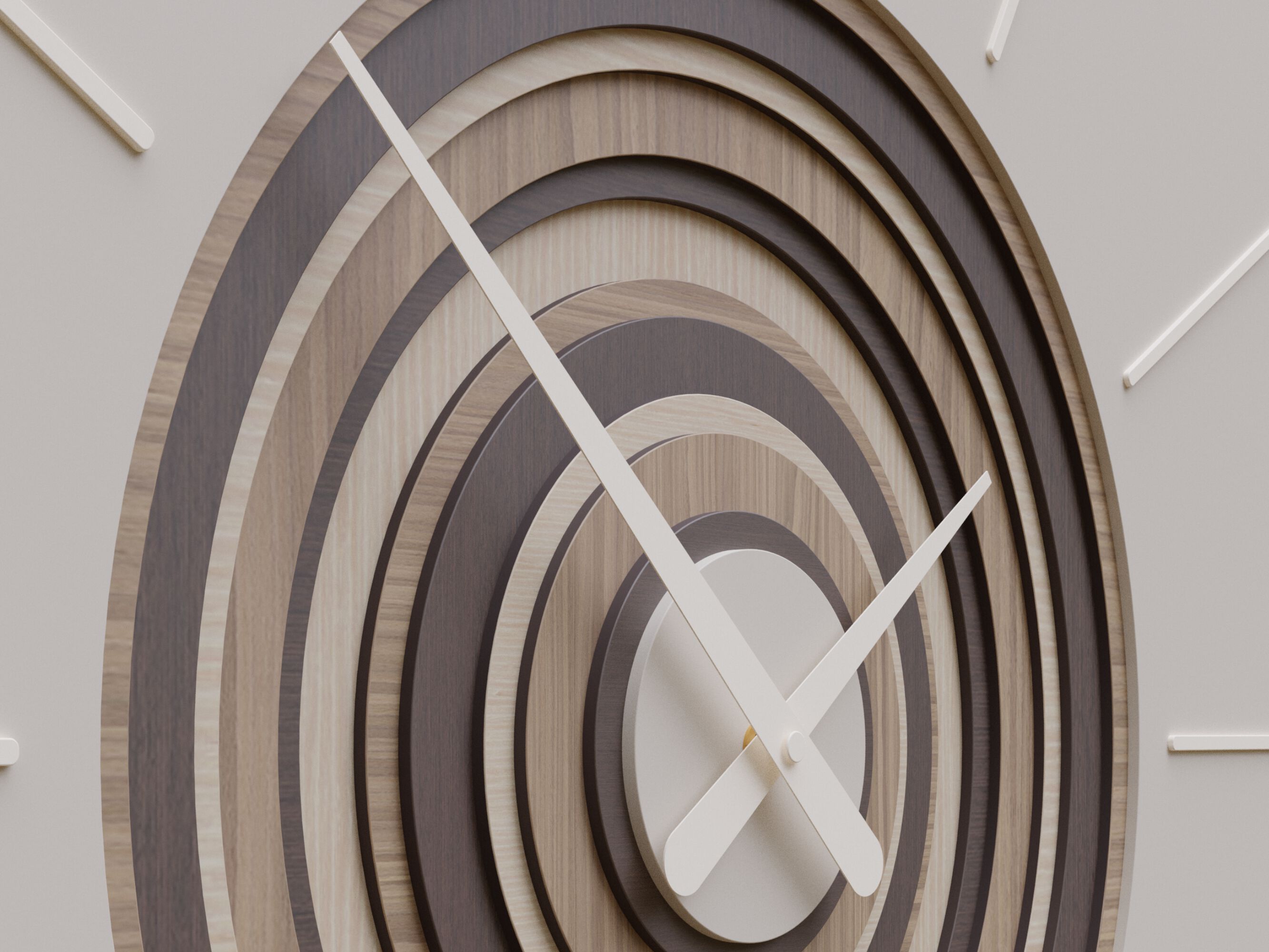 Настенные часы MDF CalleaDesign HELIOS ARCH-00010626 - Вид №1