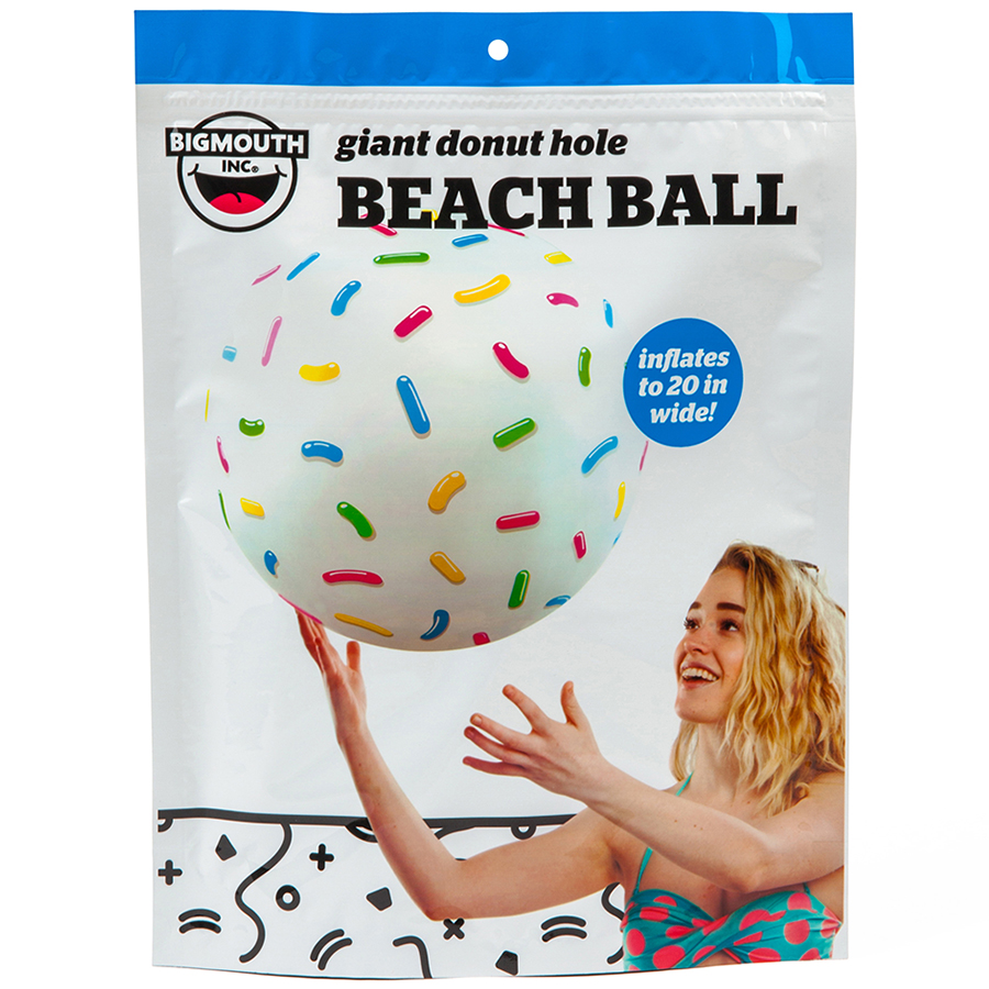 BMBBDH Мяч надувной , donut hole, 46 см BigMouth  - Вид №3