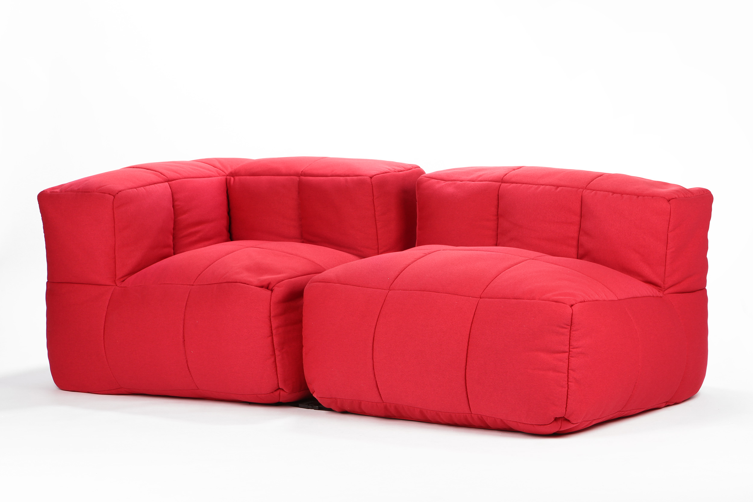 2000983113344 Кресло бескаркасное Palais Royal 1 красное LAZY LIFE PARIS  - Вид №5