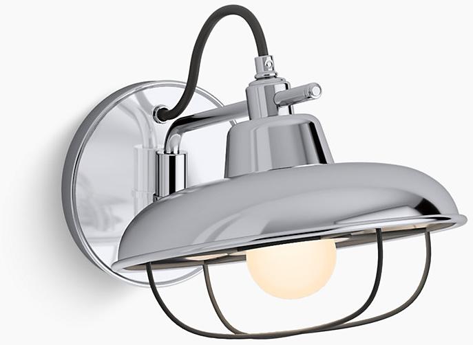 KOHLER Modern Farm Одноламповый качающийся бра K-23668-SC01-CPL 