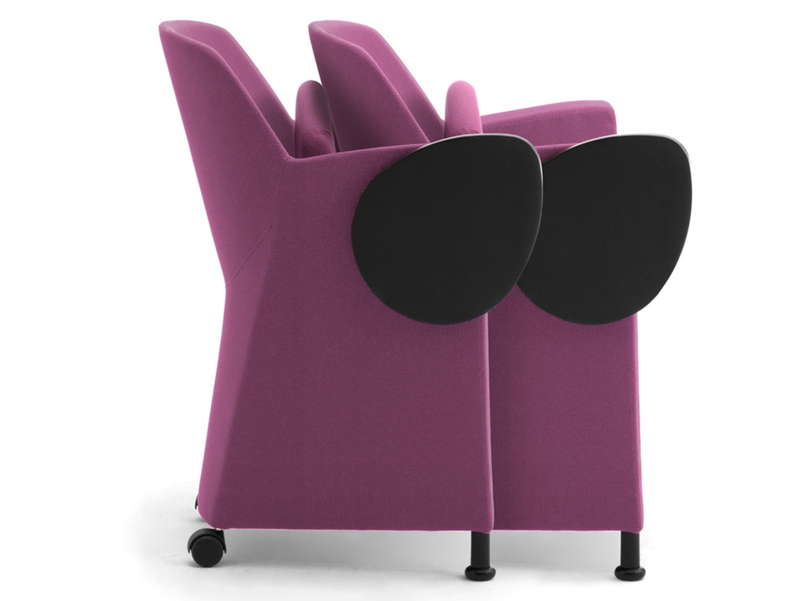 Стул для конференций из ткани с откидным верхом Leyform Вивиана ARCH-00134673 - Вид №1