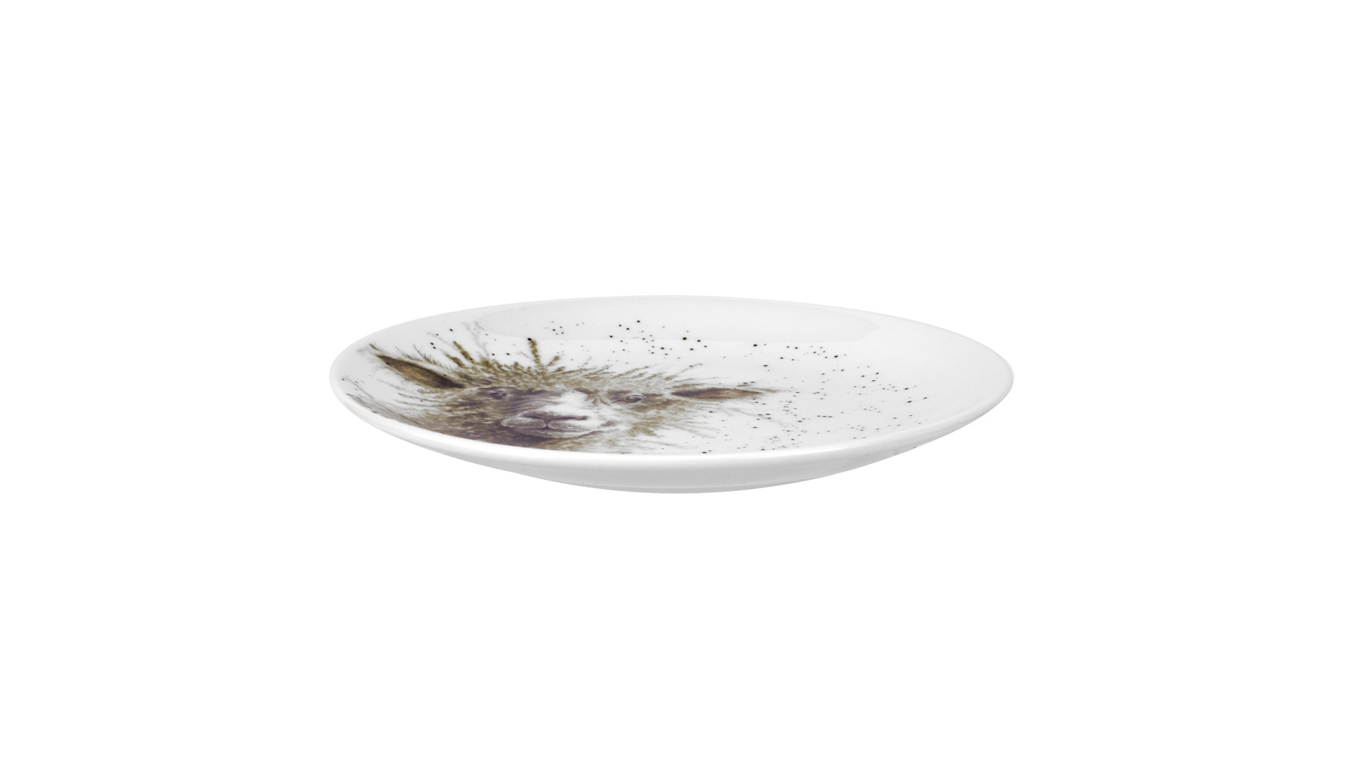 10637564 Royal Worcester Тарелка десертная Royal Worcester "Забавная фауна","Овца" 16,5см Фарфор костяной  - Вид №2