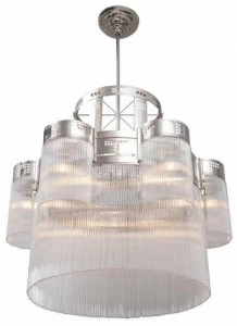 Patinas Lighting Люстра из латуни ручной работы Hoffmann