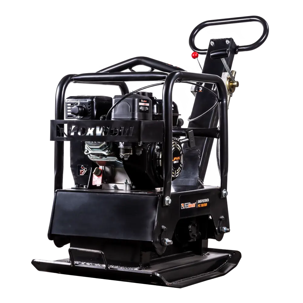 Виброплита бензиновая Foxweld PC 150/35R двигатель Lifan, 4800 Вт, 702x497 мм STLM-2129549