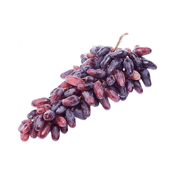 Виноград Дамские пальчики черный ~500 г Santreyd 25064