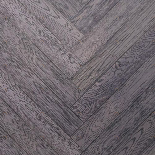 Паркет Ёлка GreenLine Аметист Дуб Натур с брашью (Текстурированная) 500х125 мм 1900200062