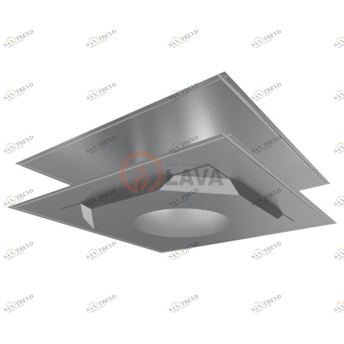 Разделка вентилируемая LAVA нерж/нерж 220мм 6614