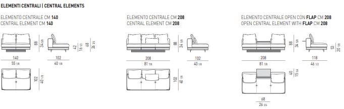Minotti Модульный тканевый диван Connery sun-id-1465337 - Вид №10