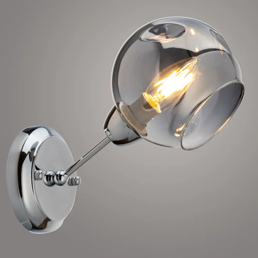 Бра Nemo L1238-1A, цвет никель LAMPLANDIA STLM-2198540 - Вид №1