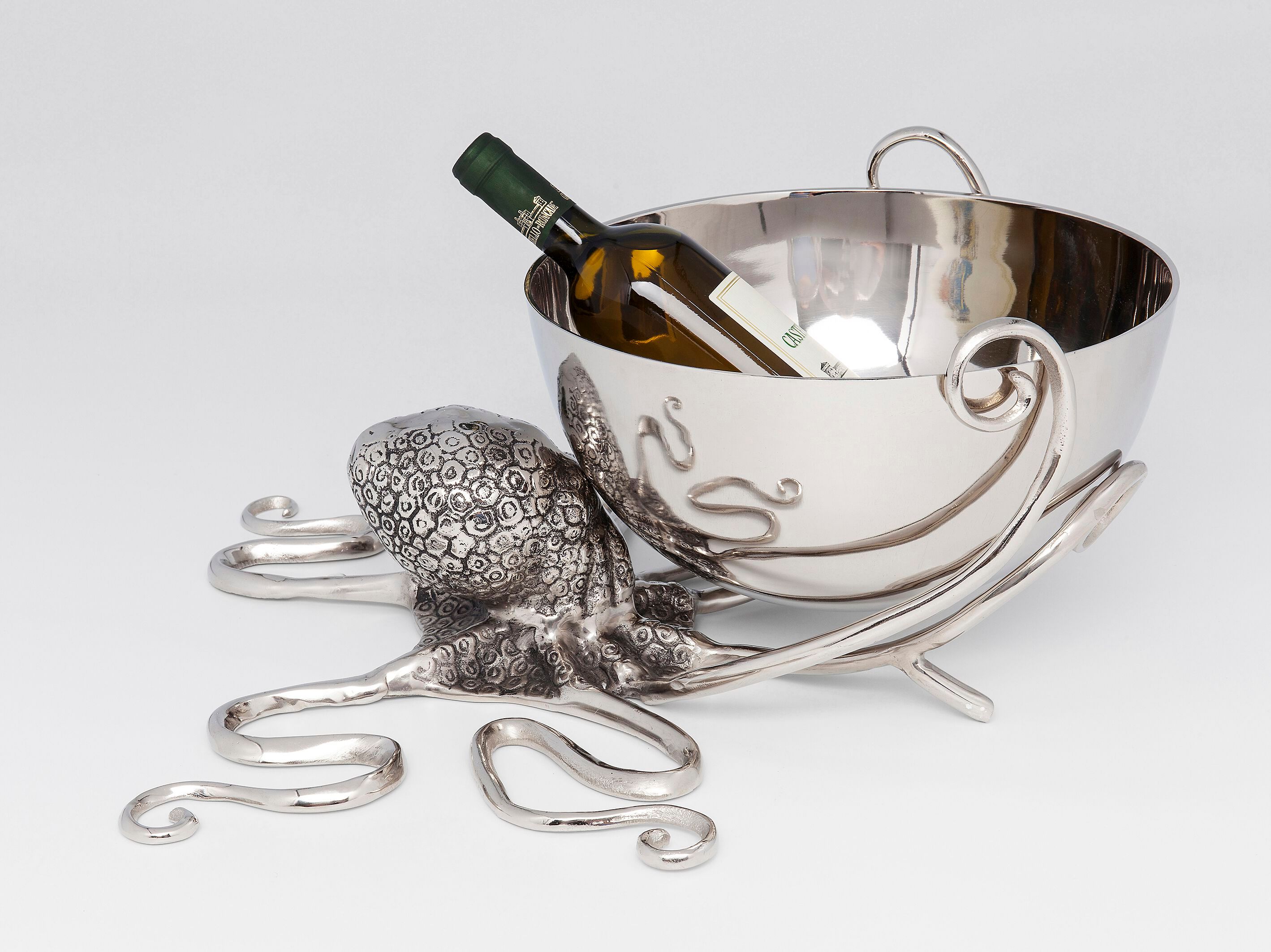 Алюминиевое ведро для льда KARE Design OCTOPUS Ø45CM ARCH-00034871 - Вид №7