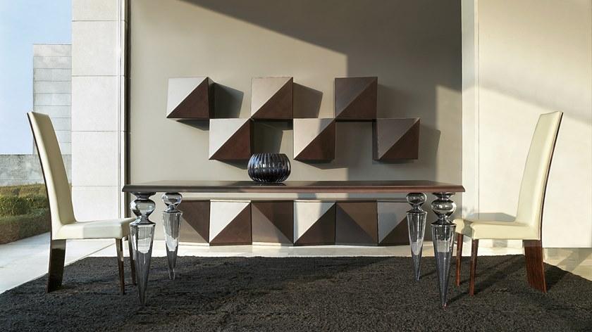 Reflex Прямоугольный деревянный обеденный стол Gran canal sun-id-1451947 - Вид №1