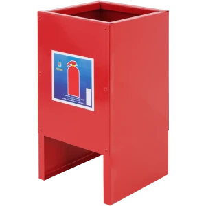 Подставка напольная для хранения П-10 175x175x340 см металл, цвет красный