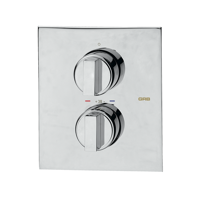 142800 PREMIUM Хром Встроенный термостатический с запорным Хром GRB MIXERS 