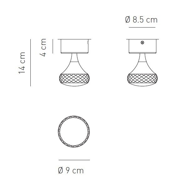 Axo Light FAIRY PLFAIRYXCSCRLED потолочный Santreyd 101066 - Вид №1