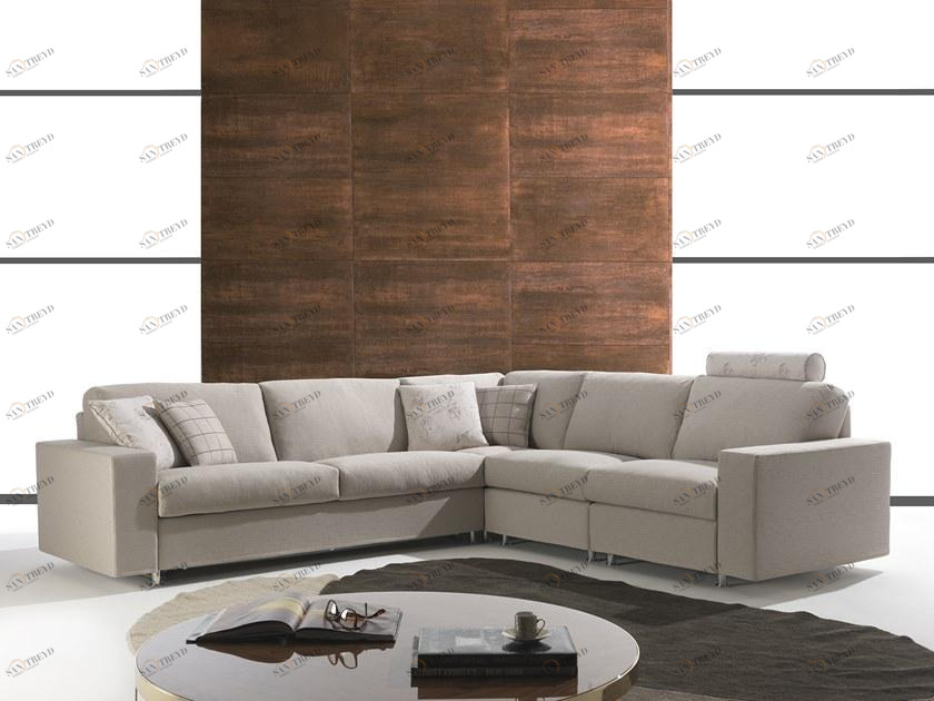 Flexstyle Угловой диван-кровать из ткани sun-id-1430810