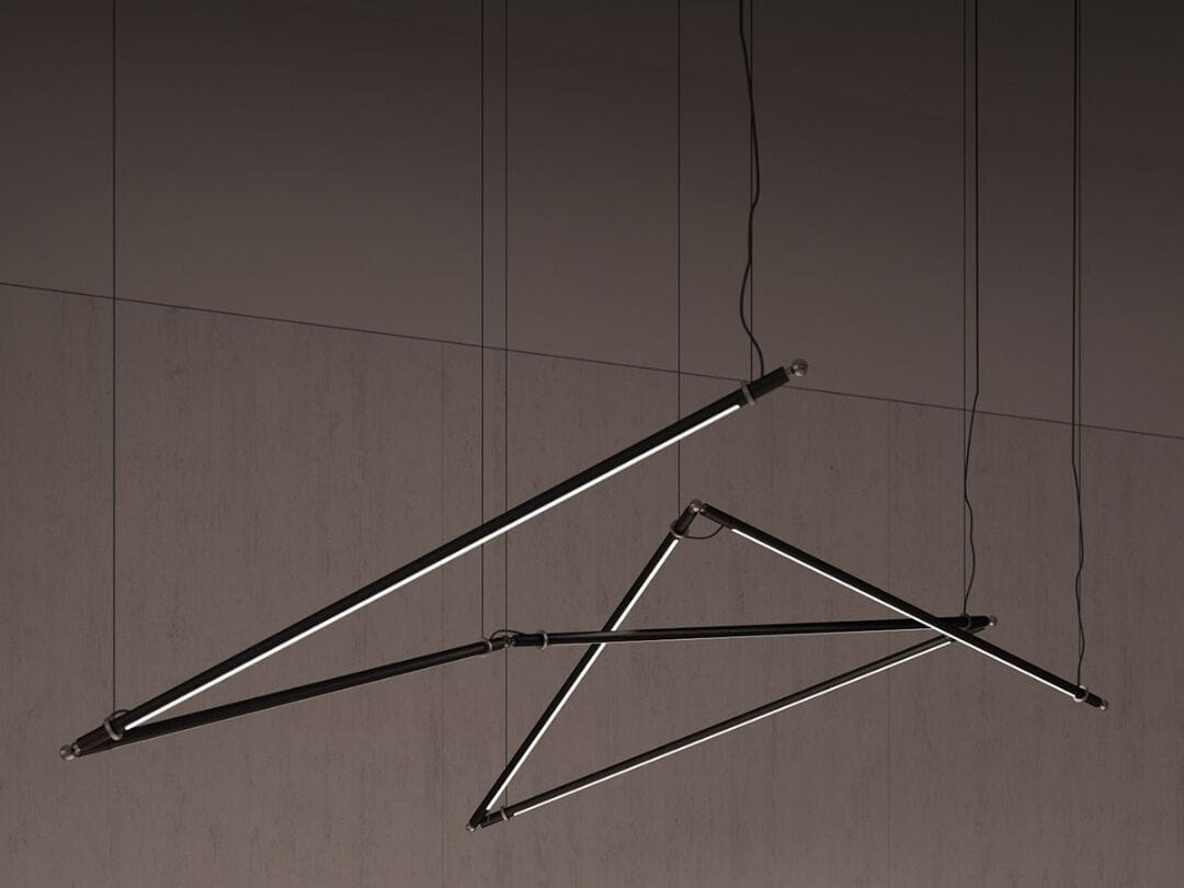 Алюминиевый светодиодный подвесной светильник Martinelli Luce COLIBRÌ ARCH-00075526