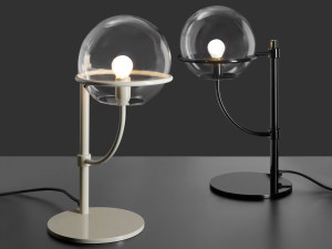 Поликарбонатная наружная настольная лампа