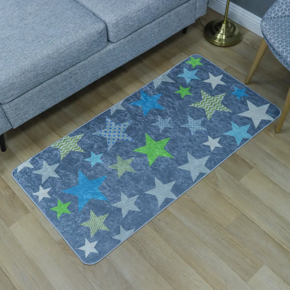 Ковёр «Kids Dream 07» 0.7х1.4 м цвет серый BOYBO TEKSTIL STLM-2141386 - Вид №3