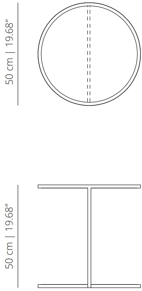 Viccarbe Круглый журнальный столик Holy day sun-id-1400423 - Вид №3