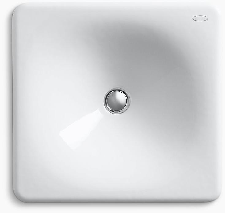 K-2827-0 Накладная раковина на столешницу  прямоугольная Kohler  - Вид №3