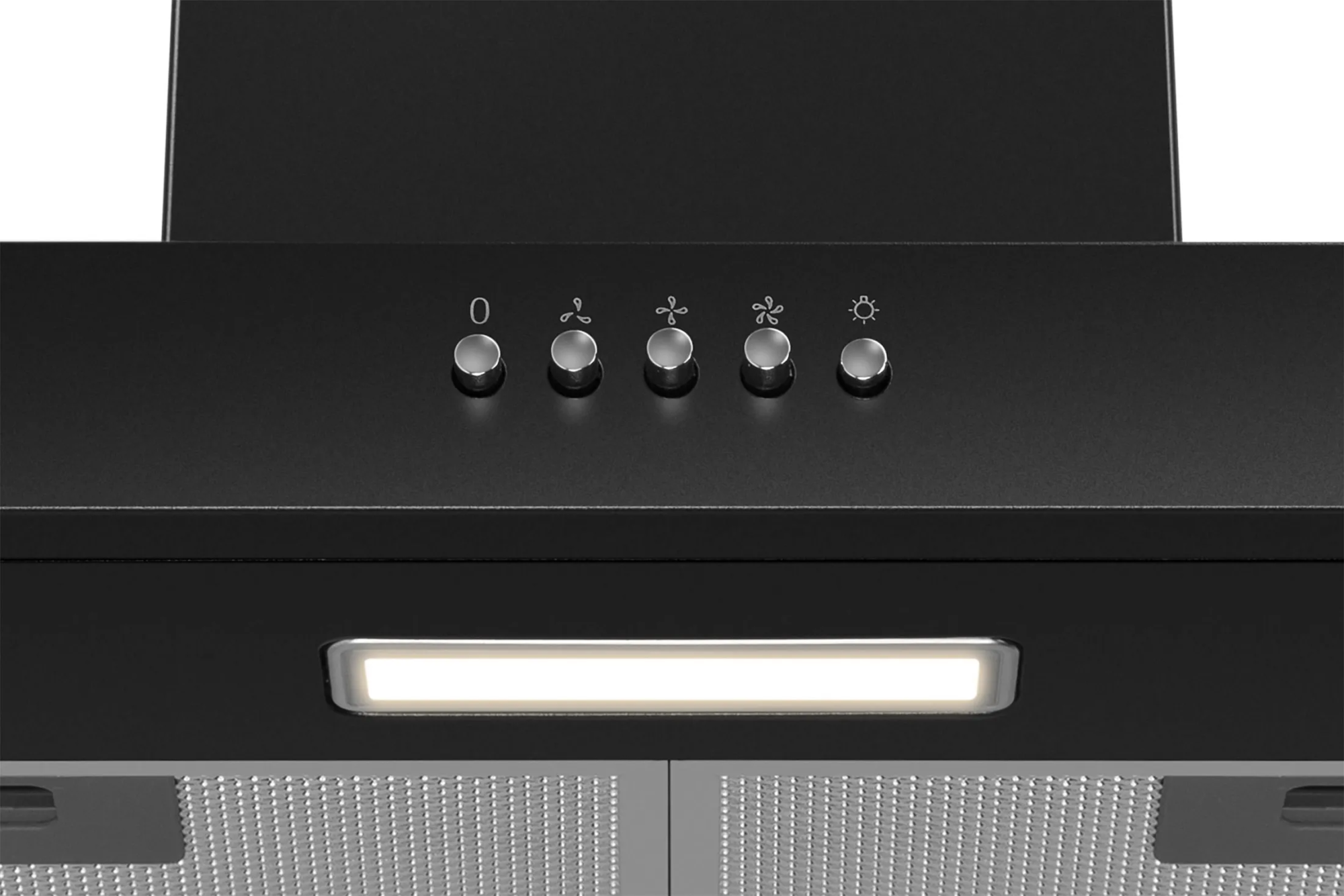 9168713 Вытяжка каминная Meferi SLIMBOX60BK LIGHT черный STDN-0053489 - Вид №10