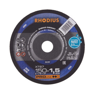 90549599 Круг отрезной по металлу XT67 ODI-060-579, 150х1.5х22.23 мм STLM-0276623 RHODIUS