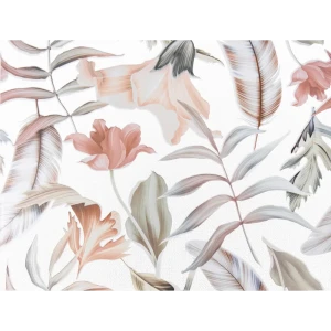 Декор «Крайола Цветы» 25x33 см цвет розовый