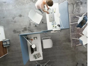 Wiesner-Hager Несколько рабочих станций для открытого пространства M.zone