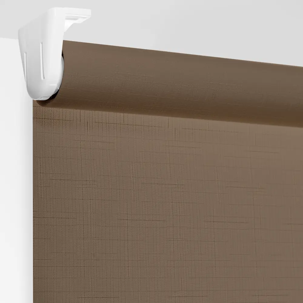 Штора рулонная Inspire Шантунг 60x160 см коричневая STLM-2166293 - Вид №3