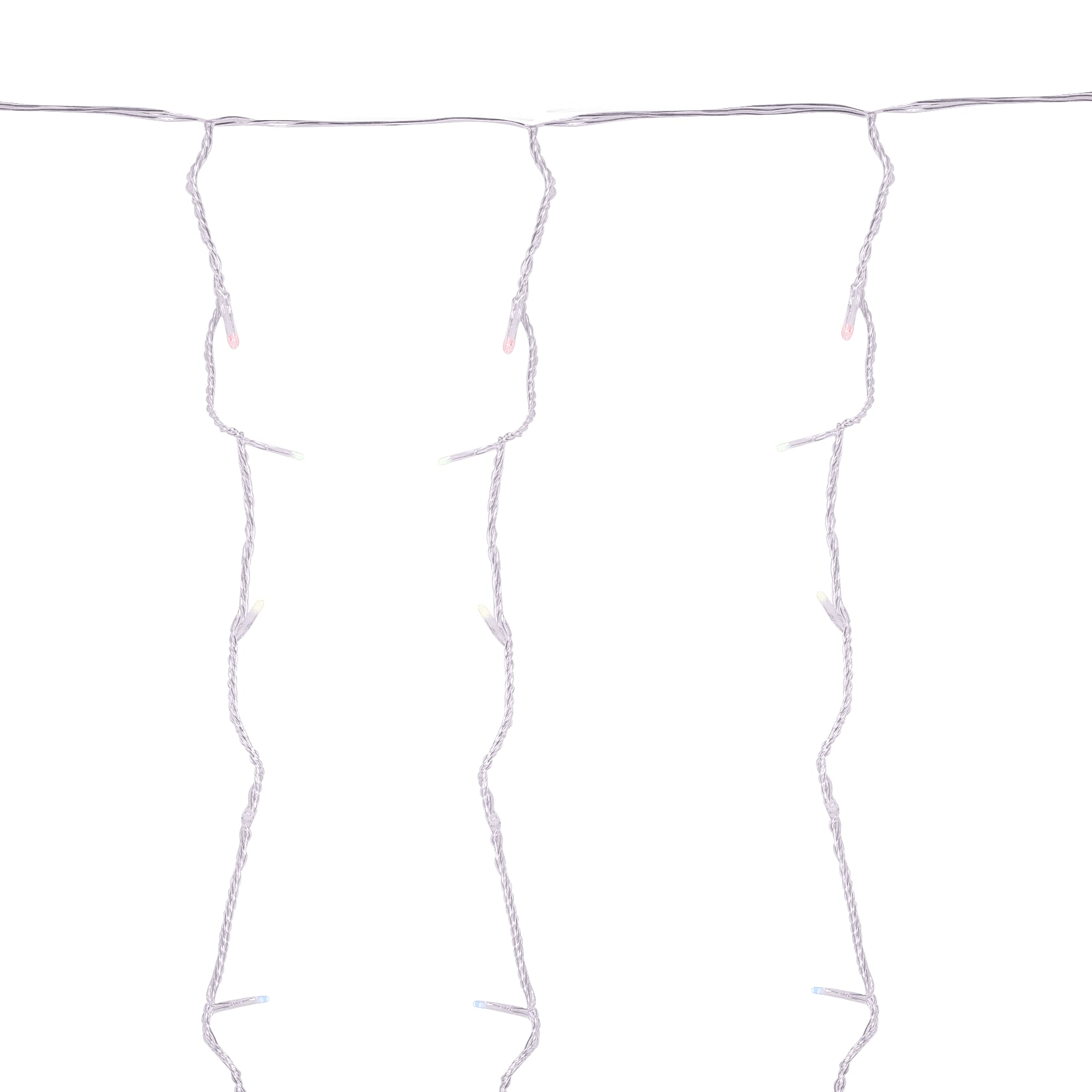 82061431 Электрогирлянда наружная «Занавес» 20 м 96 LED мультисвет Santreyd  - Вид №1