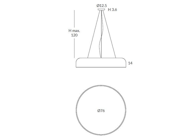 Металлический светодиодный подвесной светильник Olé Lighting горшок ARCH-00098586 - Вид №2