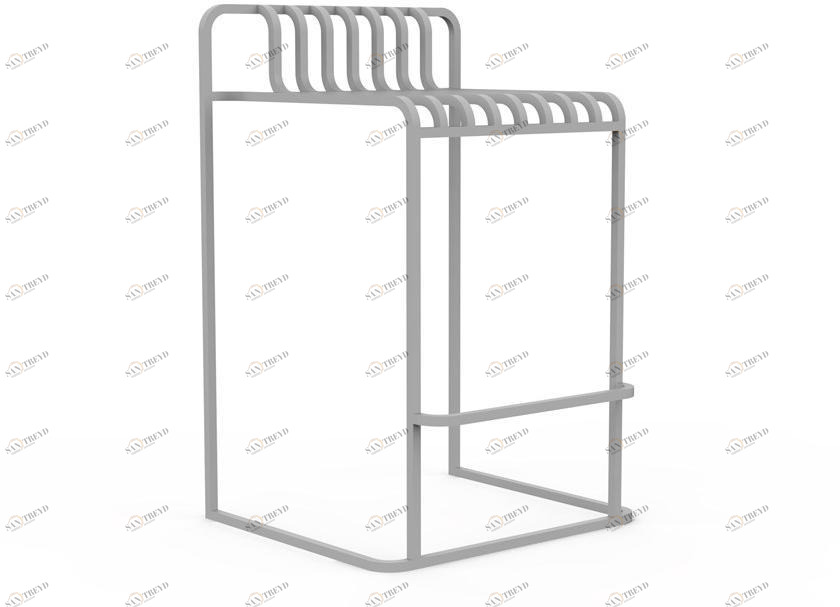 Diabla Высокий алюминиевый табурет с подставкой для ног Grill sun-id-1425958