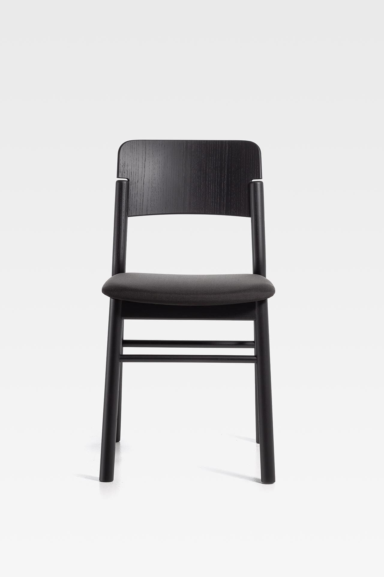 Деревянный стул с мягким сиденьем SIPA ARCH-00082050 - Вид №2