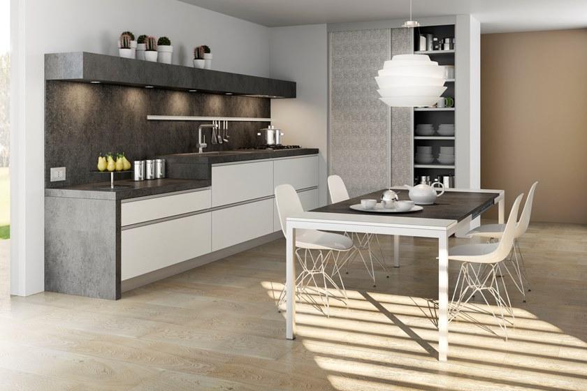 De Rosso Прямоугольный раздвижной стол со столешницей из hpl Square sun-id-1473120 - Вид №6