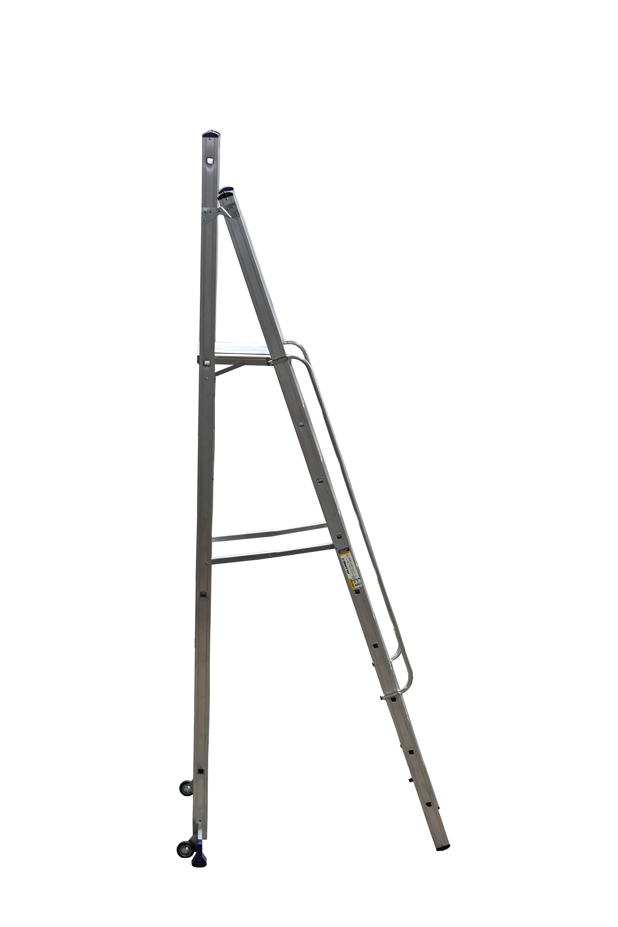 Стремянка -помост, профессиональная 9ст ALUMET APE 1409 - Вид №6