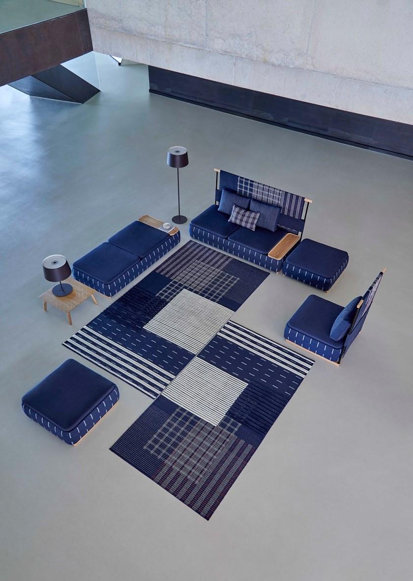 GAN Прямоугольный пуф из ткани Lan sun-id-1398972 - Вид №8