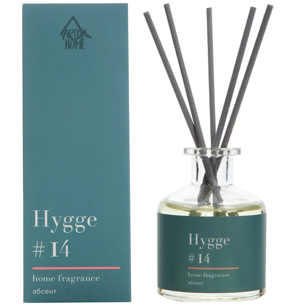 Аромадиффузор ARIDA HOME Hygge #14 с ароматом Абсент для уютной атмосферы 89144898 STLM-0079077