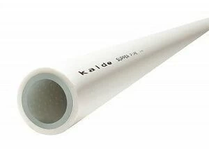 Труба полипропиленовая KALDE D 75х12,5 PN 25 армированная алюминием белая