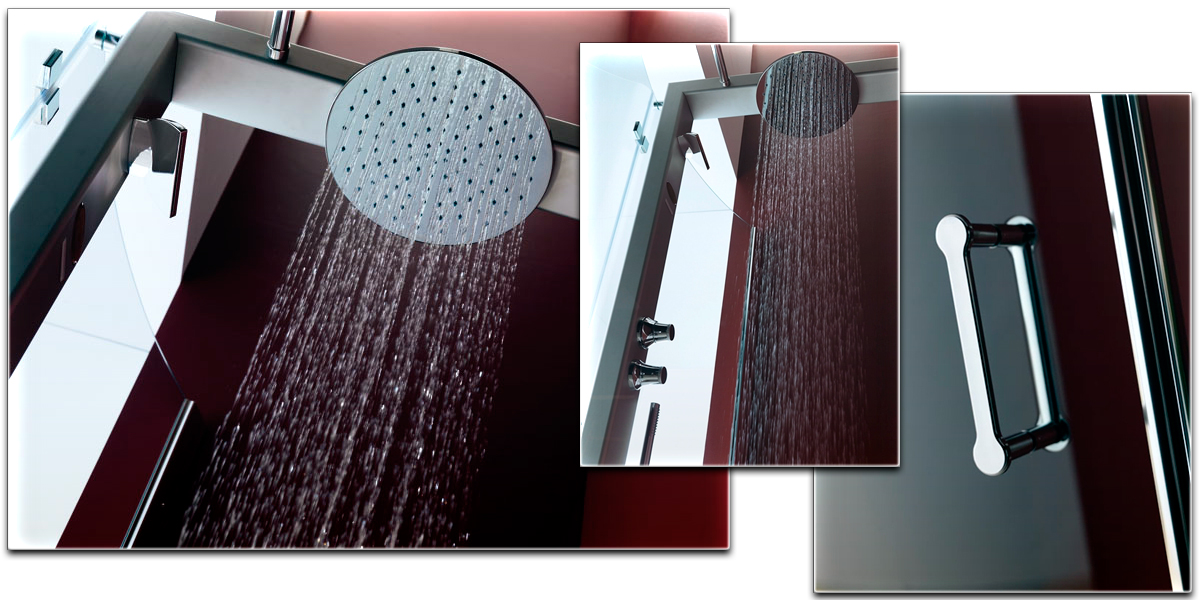 Душевое ограждение с колонной Start 140х70 9447-11730 Dx Jacuzzi 944711730DX - Вид №1