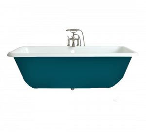 Gentry Home Bexley Cast iron bathtubs with feet Ral 5009 GH100822