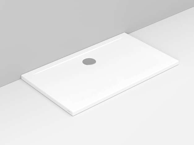 Керамический нескользящий прямоугольный поддон для душа Ceramica Dolomite SQUASH ARCH-00046905