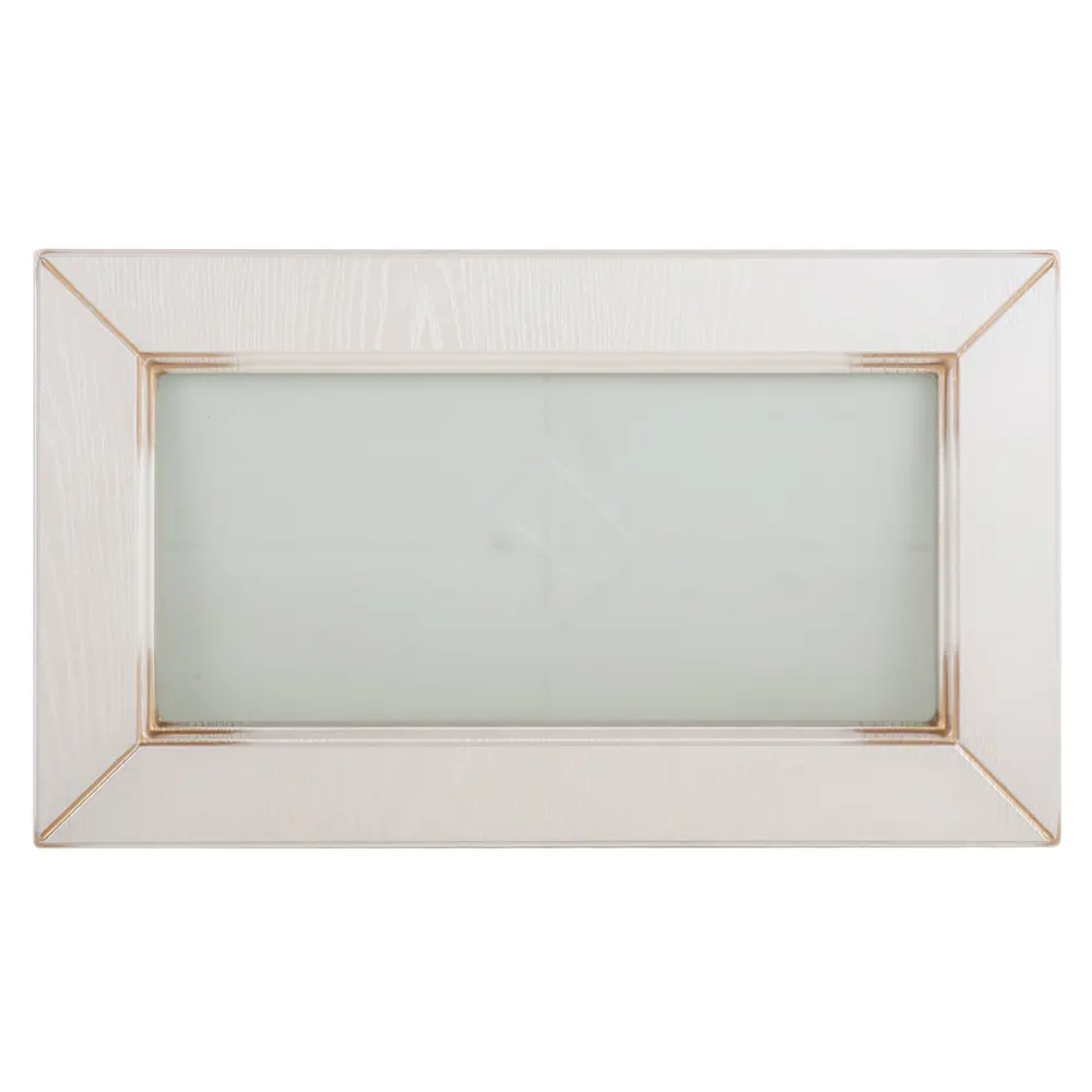 Витрина для шкафа Delinia «Ницца» 60x35 см, МДФ, цвет светлый ясень STLM-2050831