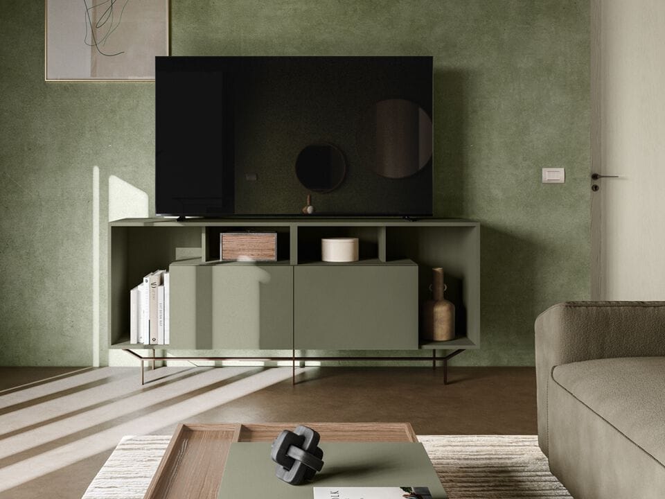 Деревянный низкий ТВ-шкаф Santalucia Mobili Homy ARCH-00110955 - Вид №3